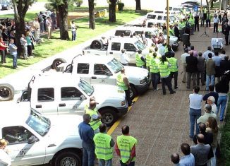 El plan fue presentado en la sede santafesina de Vialidad Nacional. FOTO Secretaría de Com. Social de la Pcia.