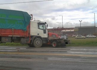 colisión iveco y rastrojero