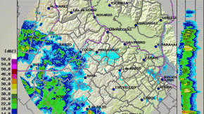 alerta lluvias abudantes radar