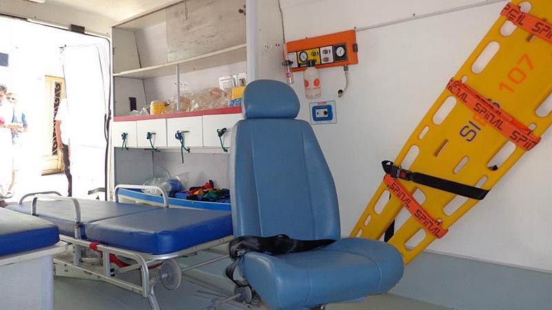 ambulancia villada