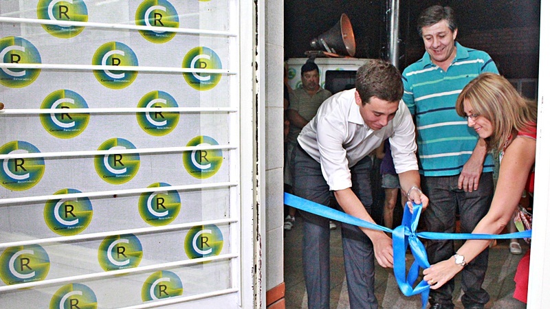 corriente renovadora corte de cintas