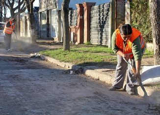 mujeres del barrido