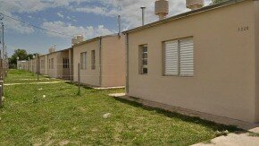 Modelo de vivienda que entregará la Provincia. FOTO Secretaría de Comunicación Social de la Pcia.