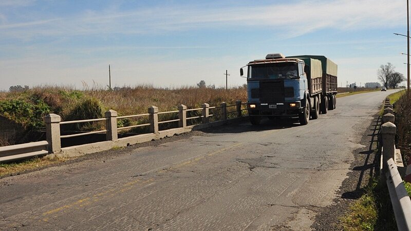 Importante inversión provincial. 30 millones de pesos para hacer nuevo el puente de la Ruta 93