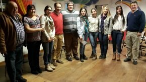 Lokuritas. El senador Enrico con la Asociación Civil de Cañada del Ucle