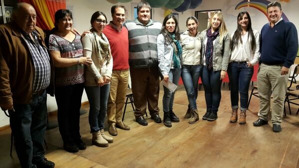 Lokuritas. El senador Enrico con la Asociación Civil de Cañada del Ucle