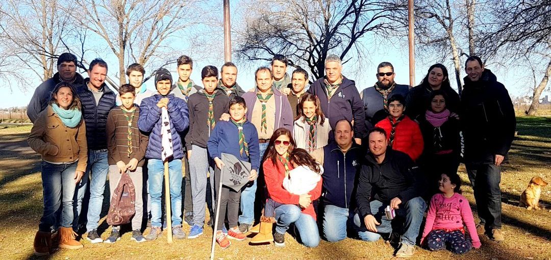 Enrico y Pellegrini colaboraron con los Boys Scouts del barrio Güemes