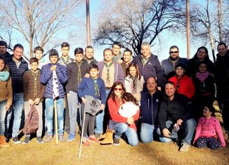 Enrico y Pellegrini colaboraron con los Boys Scouts del barrio Güemes